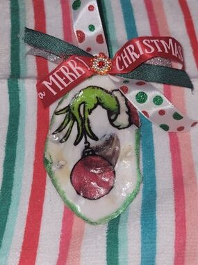🎄 Handmade Christmas Bow Ornament